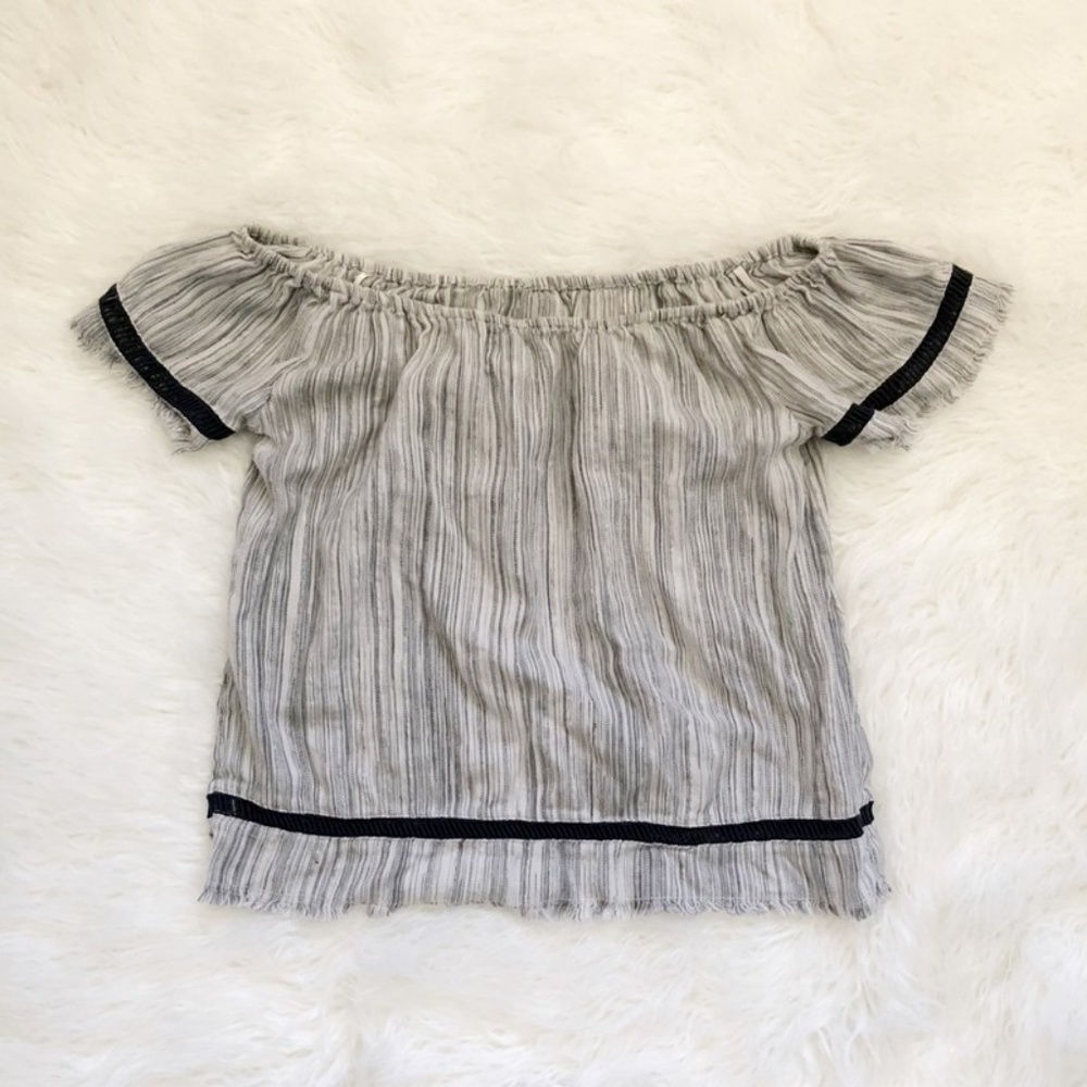 Off the shoulder t-shirt